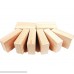 StarMall Set of 10 Montessori Teaching Aids Material Unfinished Wooden Craft Blocks Rectangulars B010FKVK30